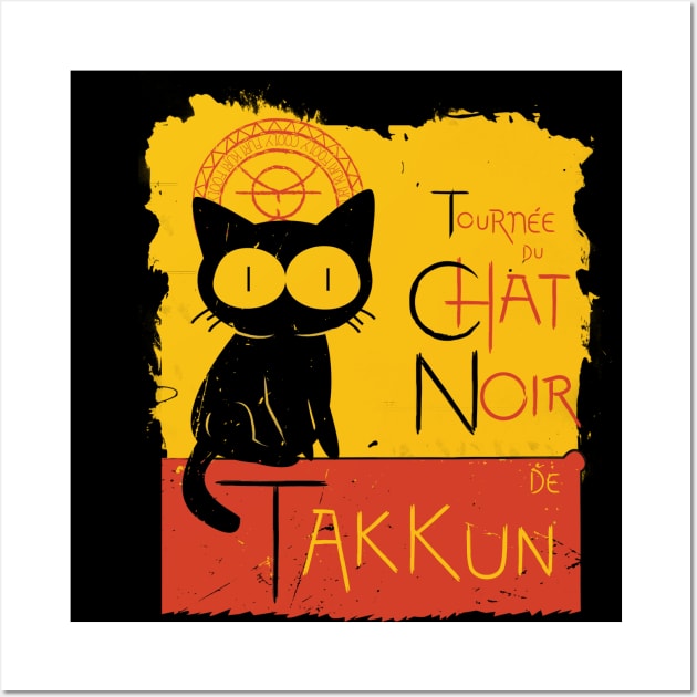 Chat Noir de Takkun Wall Art by nay__b